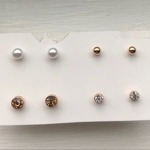 Forever 21 4 Piece Earring Set